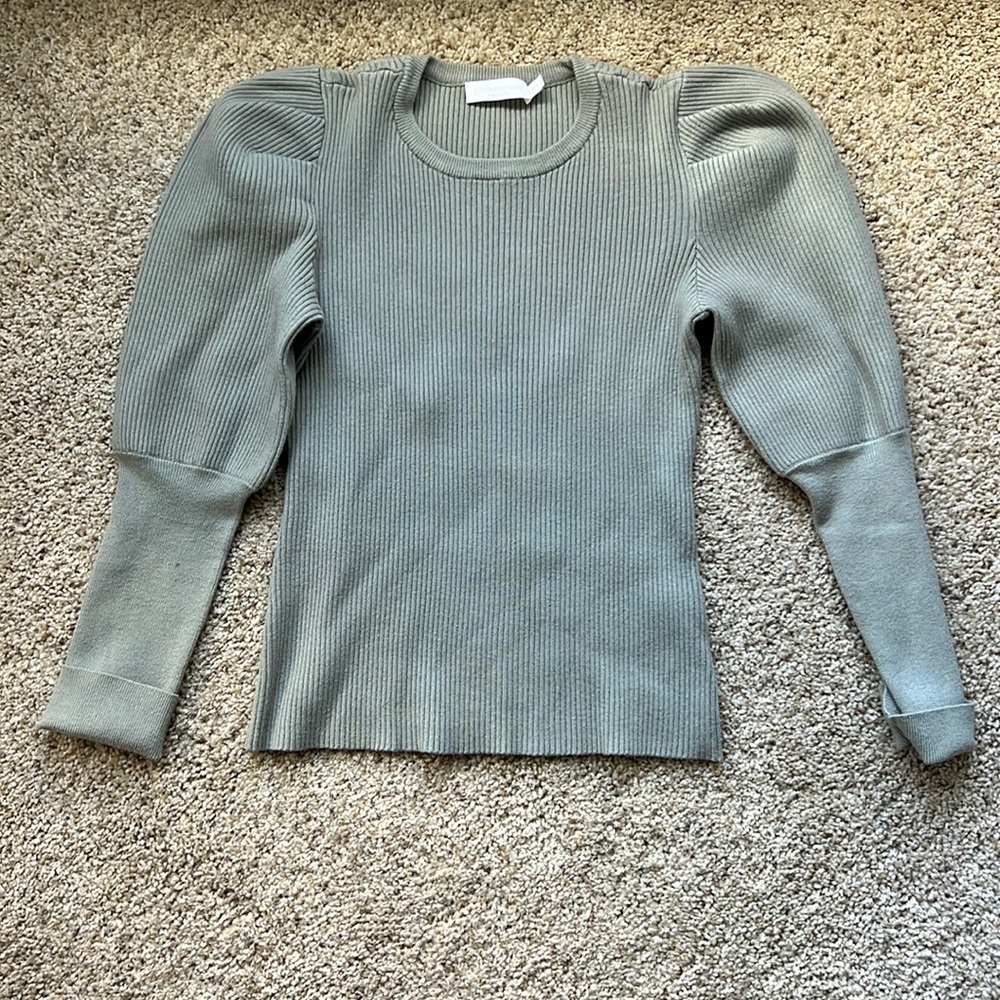 Puff sleeve sweater